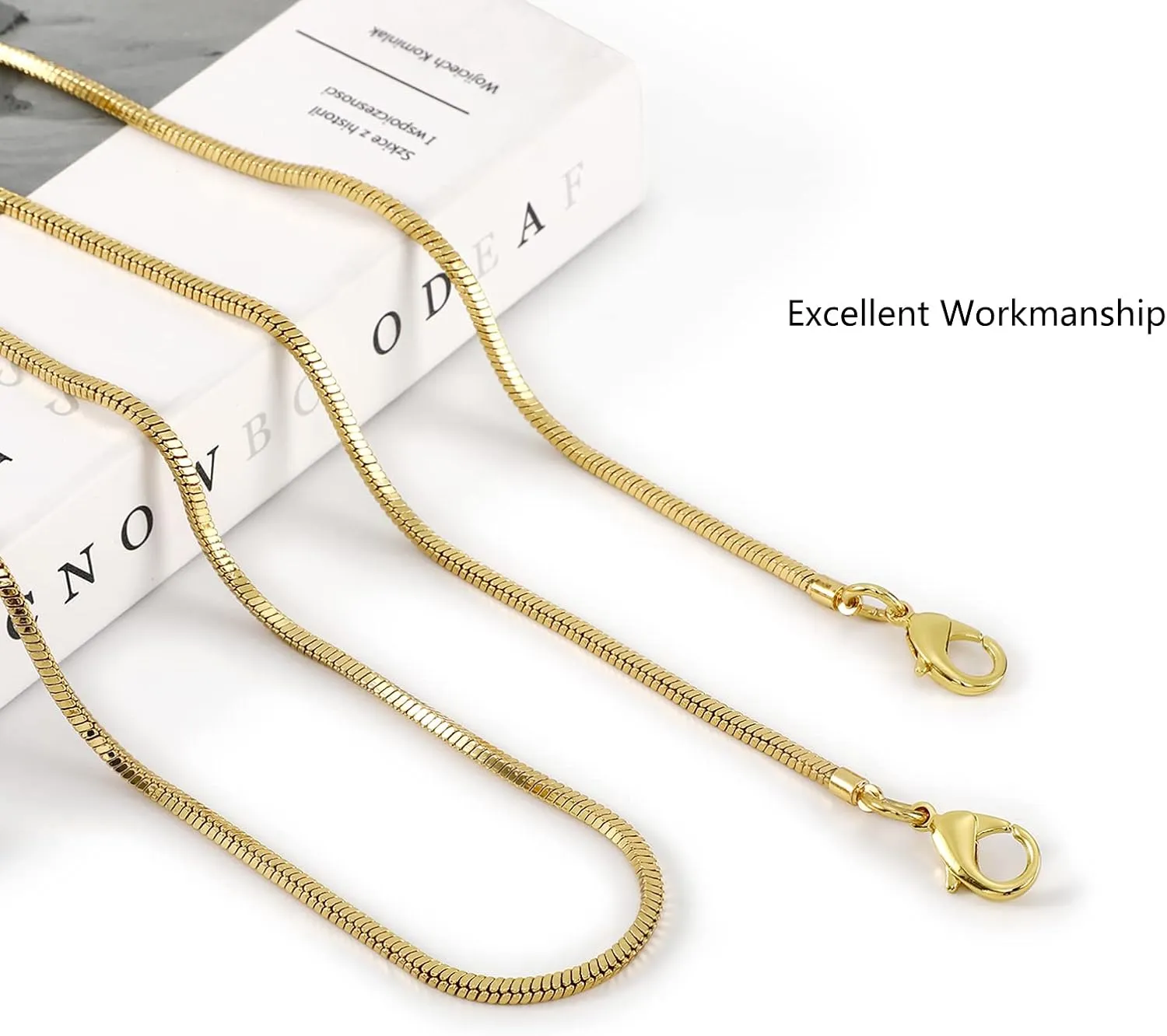 Small Square Copper Purse Shoulder Cross Body Handbag Bag Chains Strap Replacement(Yellow Gold, 47'')