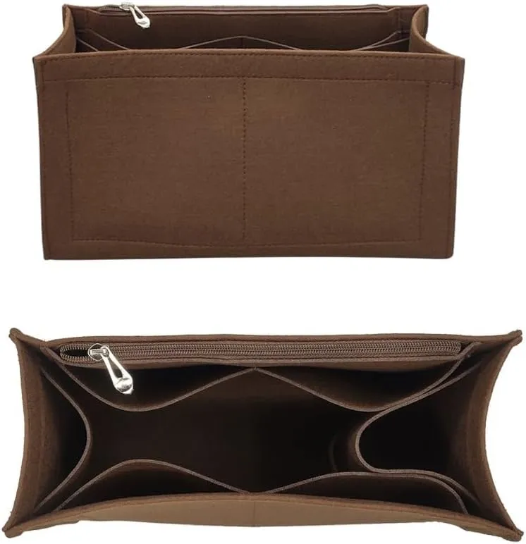 SMART DK Purse Organizer for Dior Book Tote - Premium Felt Insert with Multiple Pockets