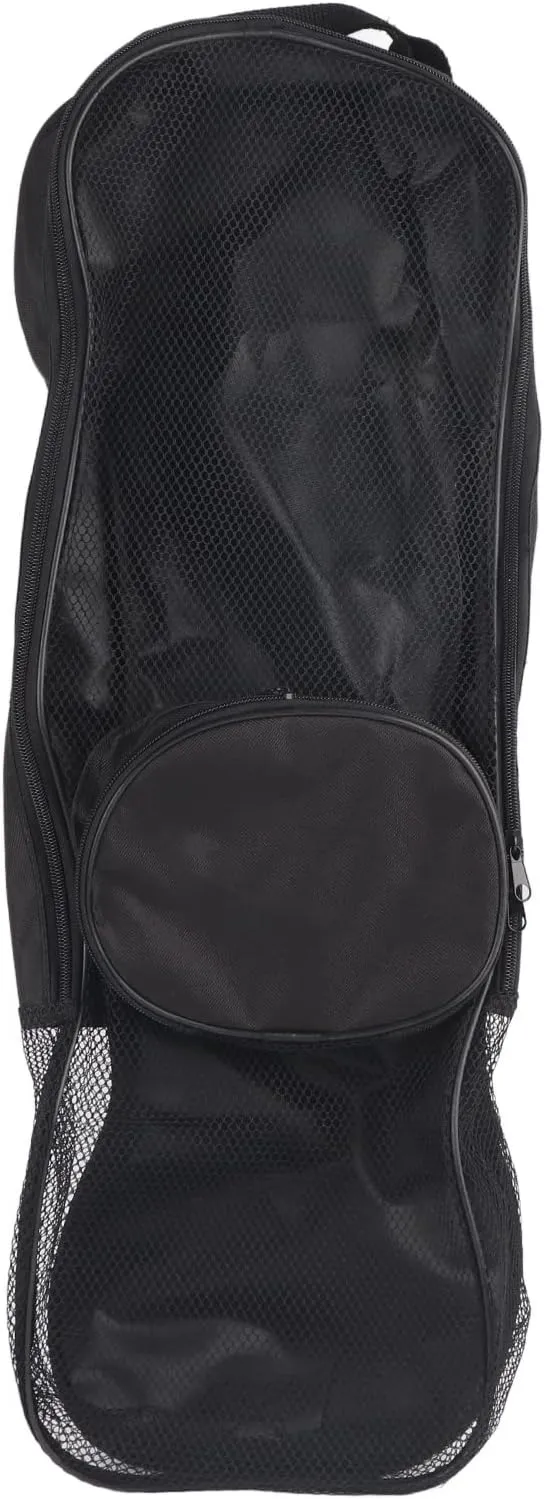 Snorkeling Mesh Bag, Portable Nylon Diving Mesh Backpack Snorkeling Shoulders Storage Bag Packable Swimming Holder Tool for Fins Flippers Storage
