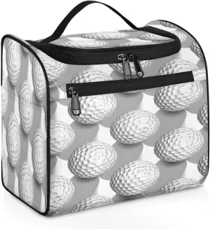 Sports Golf Travel Toiletry Bag for Women Large Capacity Wide-open Makeup Organizer Cosmetic Travel Bags for Toiletries