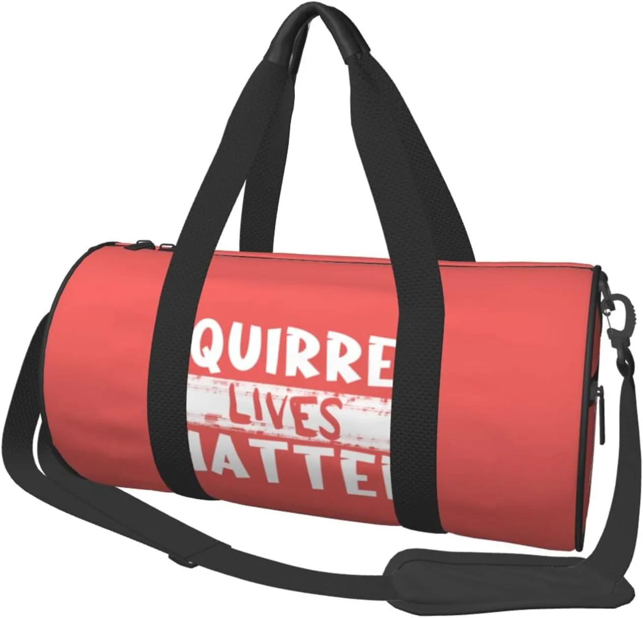 Squirrel Lives Matter Duffel Bag Gym Bag Travel Sports Tote Large Foldable Beach Swim Yoga9