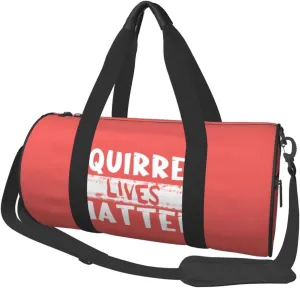 Squirrel Lives Matter Duffel Bag Gym Bag Travel Sports Tote Large Foldable Beach Swim Yoga9