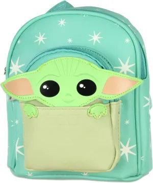 Star Wars The Mandalorian Baby Groku The Child Micro Mini Backpack Shoulder Bag