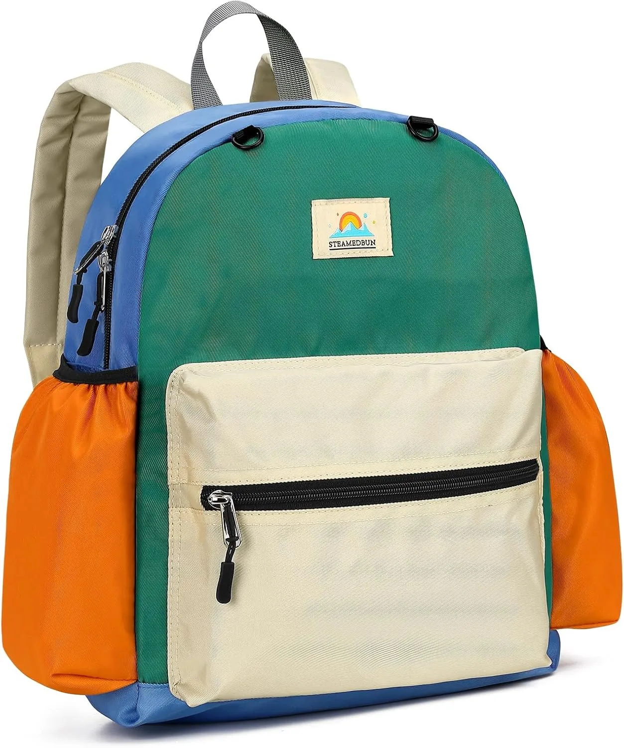 STEAMEDBUN Kids Backpack for Boys 4-6: Boys Backpacks for Elementary - 15 inch Backpack for Kindergarten