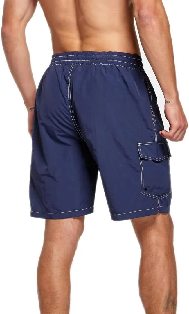 STICKON Mens Swim Trunks Quick Dry Summer Beach Shorts Board Shorts with Pockets
