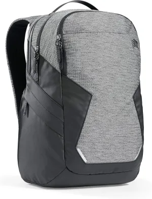 STM Myth 28L Backpack - Durable, Stylish, and Laptop Backpack for Men and Women with Pockets - Fits 15" Laptop and 16" MacBook Pro with Laptop Protection - Granite Black (stm-117-187P-01)