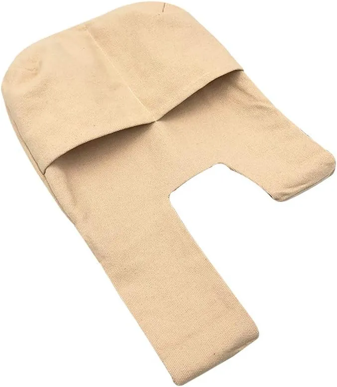 Stylish Cotton Japanese Pattern Wrist Bag Sleeve Knot Pouch Portable Canvas Tote Purse for Female, Women