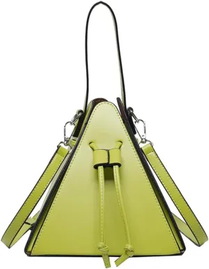 Stylish PU Triangle Shoulder Bag for Women Versatile and Crossbody Bags Handbag