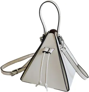 Stylish PU Triangle Shoulder Bag for Women Versatile and Crossbody Bags Handbag