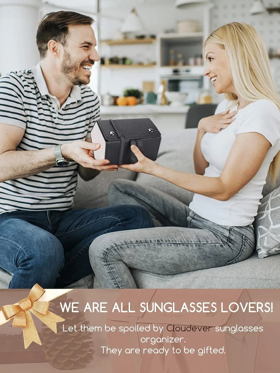 Sunglasses Travel Case Organizer Hangable for Men Women, Eyeglasses Foldable Storage Organizer