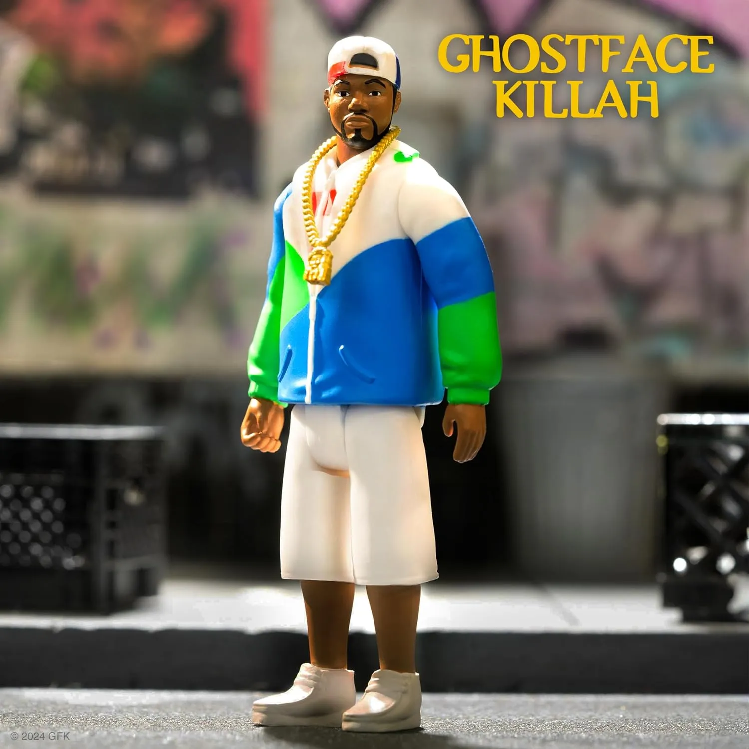 Super7 Ghostface Killah (Can It Be All So Simple) - 3.75" Ghostface Killah Action Figure with Accessories Hip Hop Collectibles and Retro Toys