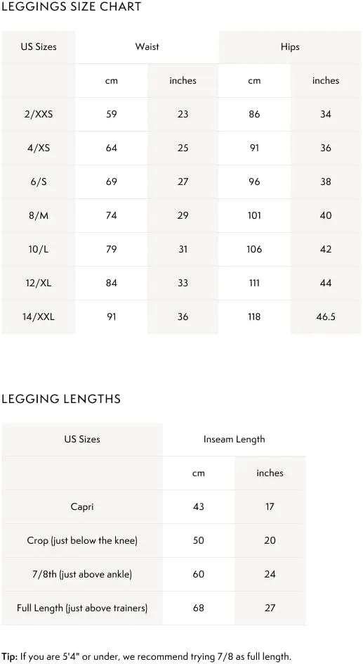 Sweaty Betty Womens Power 7/8 Workout Leggings with Side Pockets