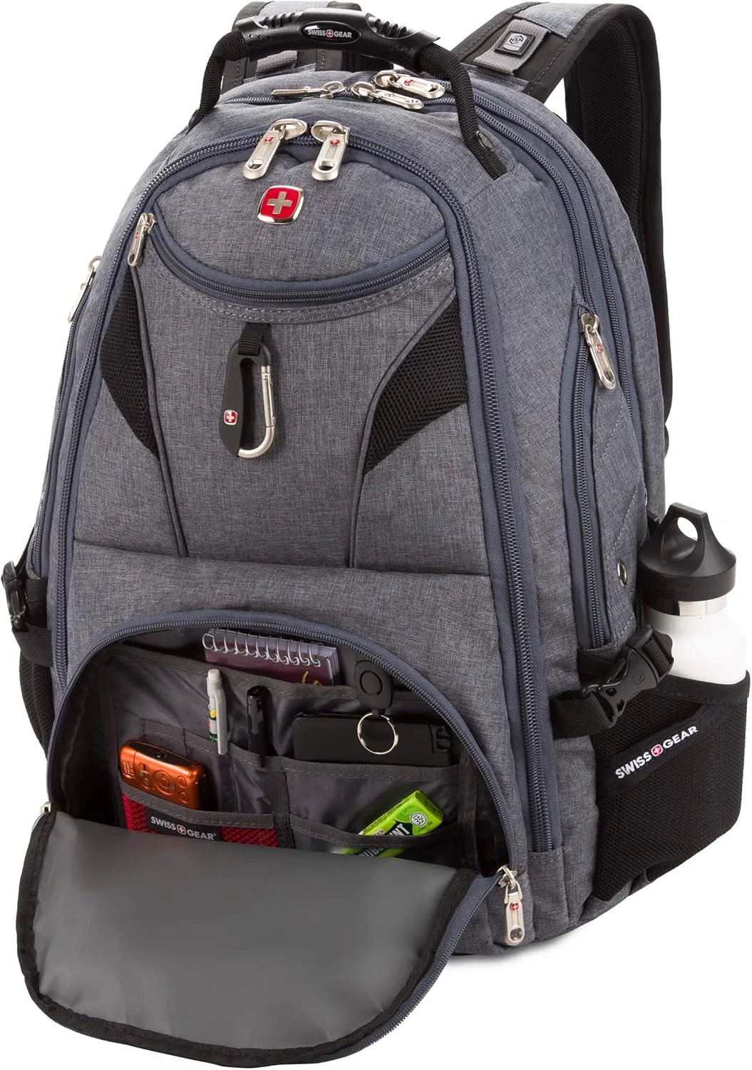 SwissGear 5977 ScanSmart Laptop Backpack, Grey, 17-Inch