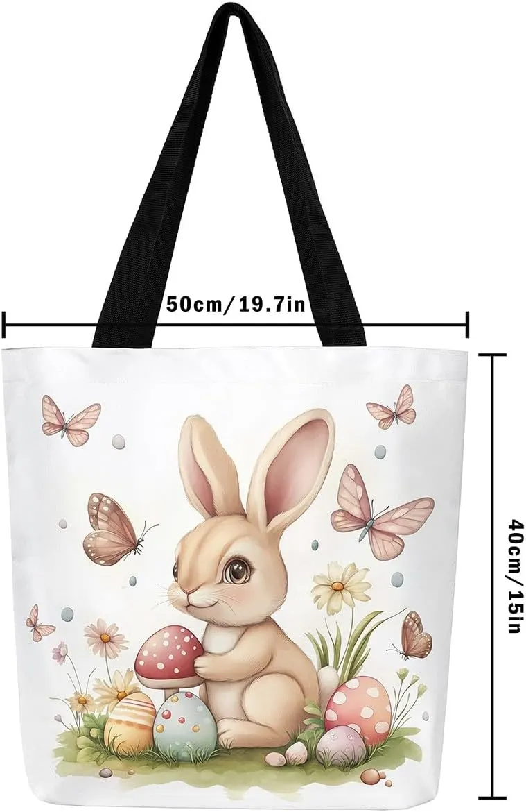 Teal Truck Canvas Tote Bag,Daisy Flowers Tote Bag,Vintage Farmhouse Shopping Grocery Bags,Blue Truck Shoulder Bag