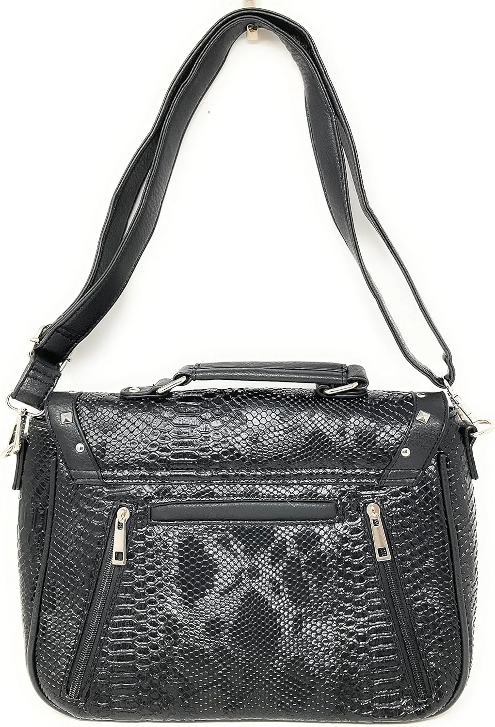 Texas West Women's Embroidered Metal Skull Purse Handbag and Wallet set in 7 colors