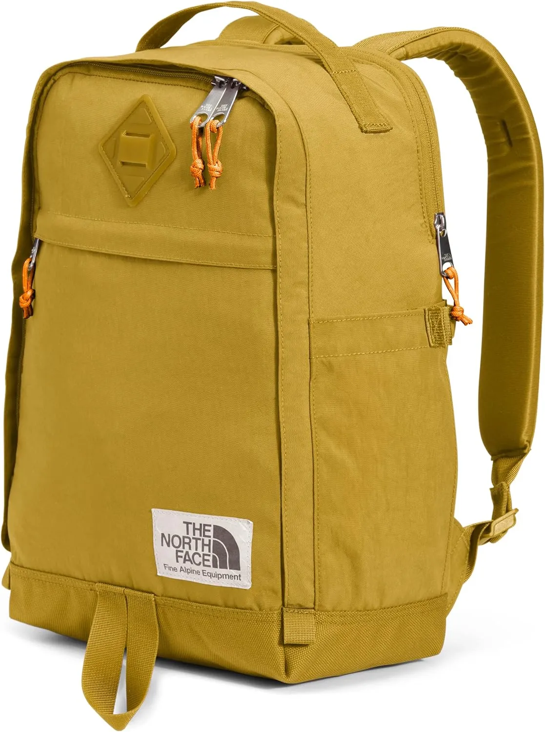 The North Face Berkeley Daypack, Mineral Gold/Cone Orange, One Size