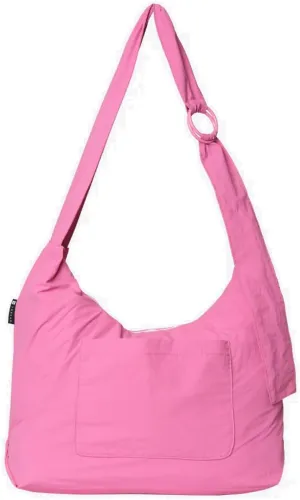 Thread Wallets Mini Slouchy Bag for Women - Crescent Sling Purse with Adjustable Strap & Zip Pocket, Unstructured & Foldable