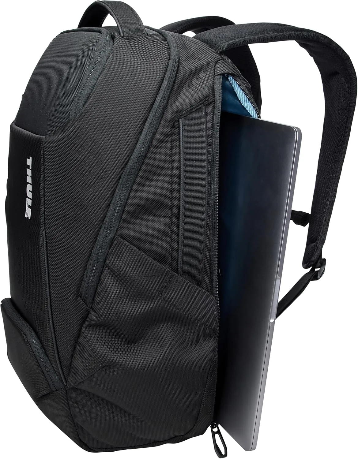Thule Accent Laptop Backpack New - Fits MacBook - Hardshell Protective Compartment - Quick Access Front Pocket - Side Zipper Pocket - 100% Recycled Fabric - Hidden Back Pocket