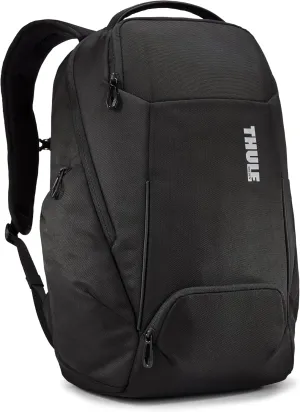 Thule Accent Laptop Backpack New - Fits MacBook - Hardshell Protective Compartment - Quick Access Front Pocket - Side Zipper Pocket - 100% Recycled Fabric - Hidden Back Pocket