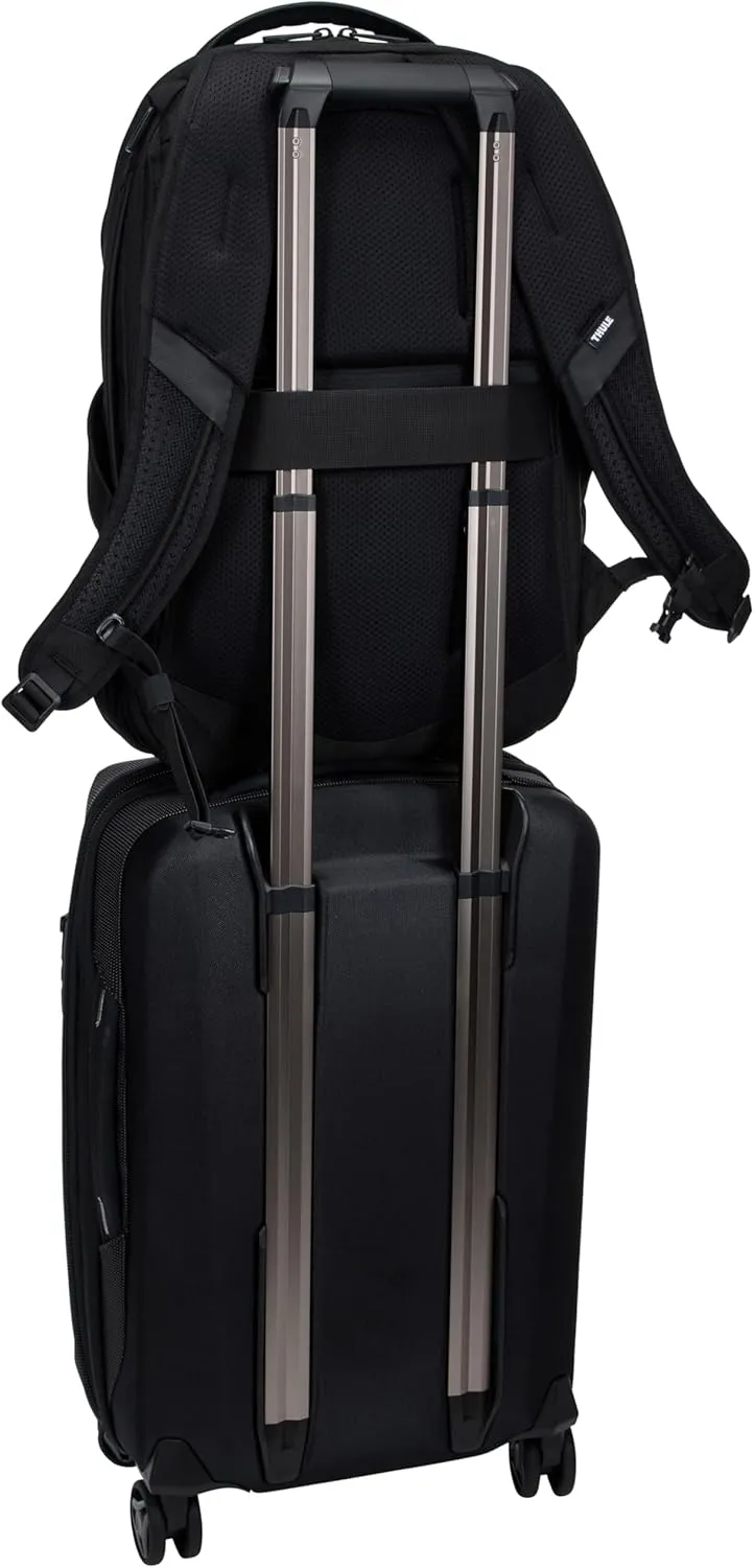 Thule Accent Laptop Backpack New - Fits MacBook - Hardshell Protective Compartment - Quick Access Front Pocket - Side Zipper Pocket - 100% Recycled Fabric - Hidden Back Pocket