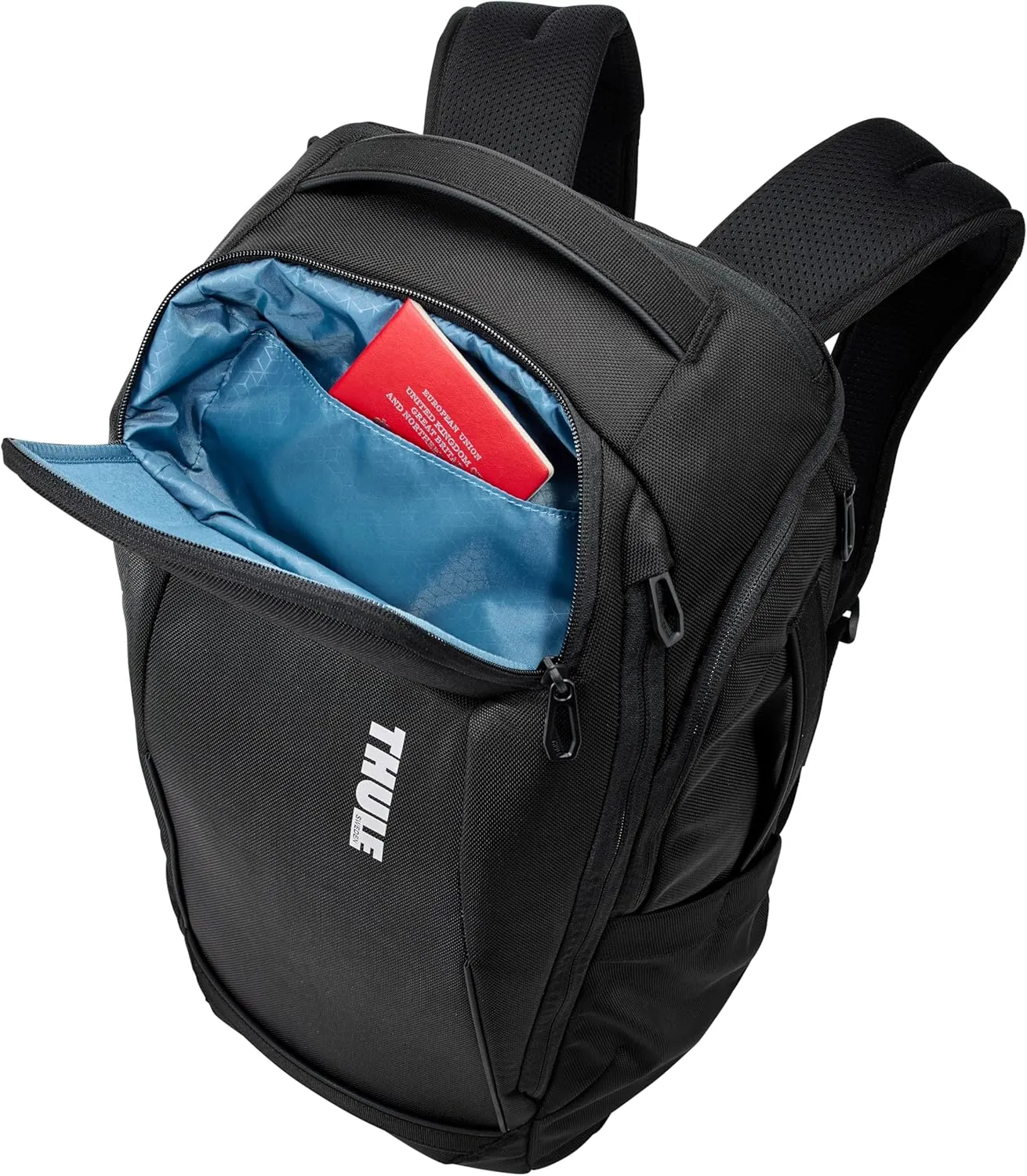 Thule Accent Laptop Backpack New - Fits MacBook - Hardshell Protective Compartment - Quick Access Front Pocket - Side Zipper Pocket - 100% Recycled Fabric - Hidden Back Pocket