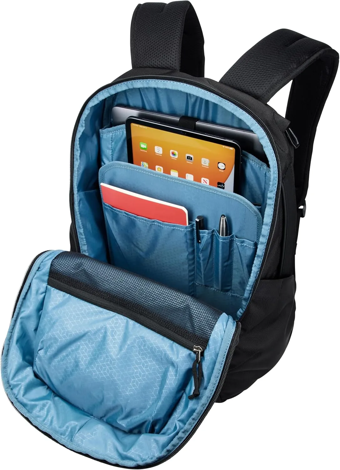 Thule Accent Laptop Backpack New - Fits MacBook - Hardshell Protective Compartment - Quick Access Front Pocket - Side Zipper Pocket - 100% Recycled Fabric - Hidden Back Pocket