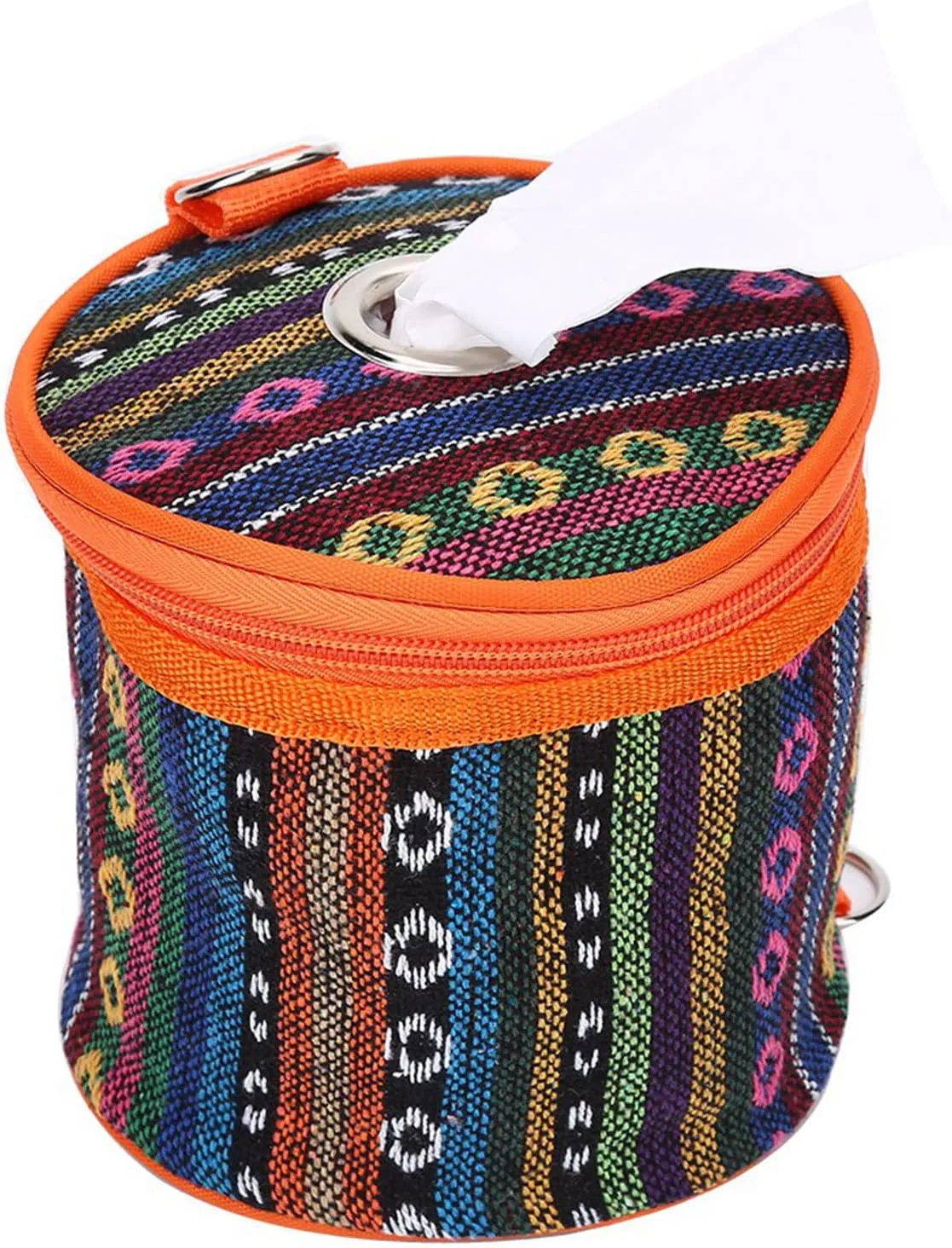 Tissue Holder Toilet Paper Storage Holder Outdoor Hiking Roll Paper Hanging Cover Wipes Box Case Holder Storage Bag with Hook for Camping Tent Home Office Toilet Paper Holder Camping