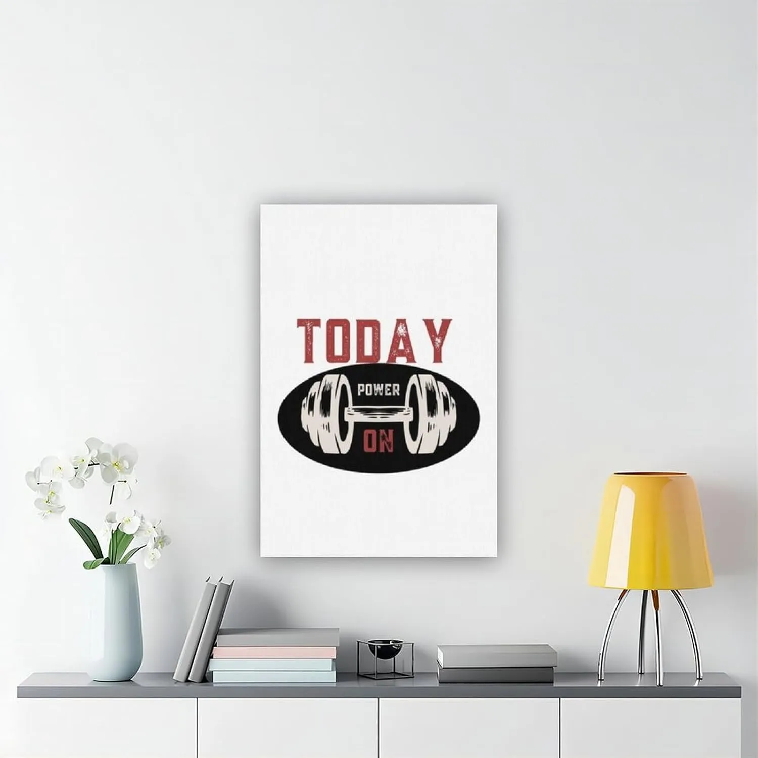 Today Power On, Sticker, Mug, PhoneSkins, Duffle Bags Canvas Print Canvas Poster Bedroom Decor Landscape Office Room Decor Gift Unframe: Unframe:20x30inch(50x75cm)
