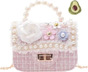 Toddler Kids Purse for Little Girls - Baby & Kid Purse (Flower)