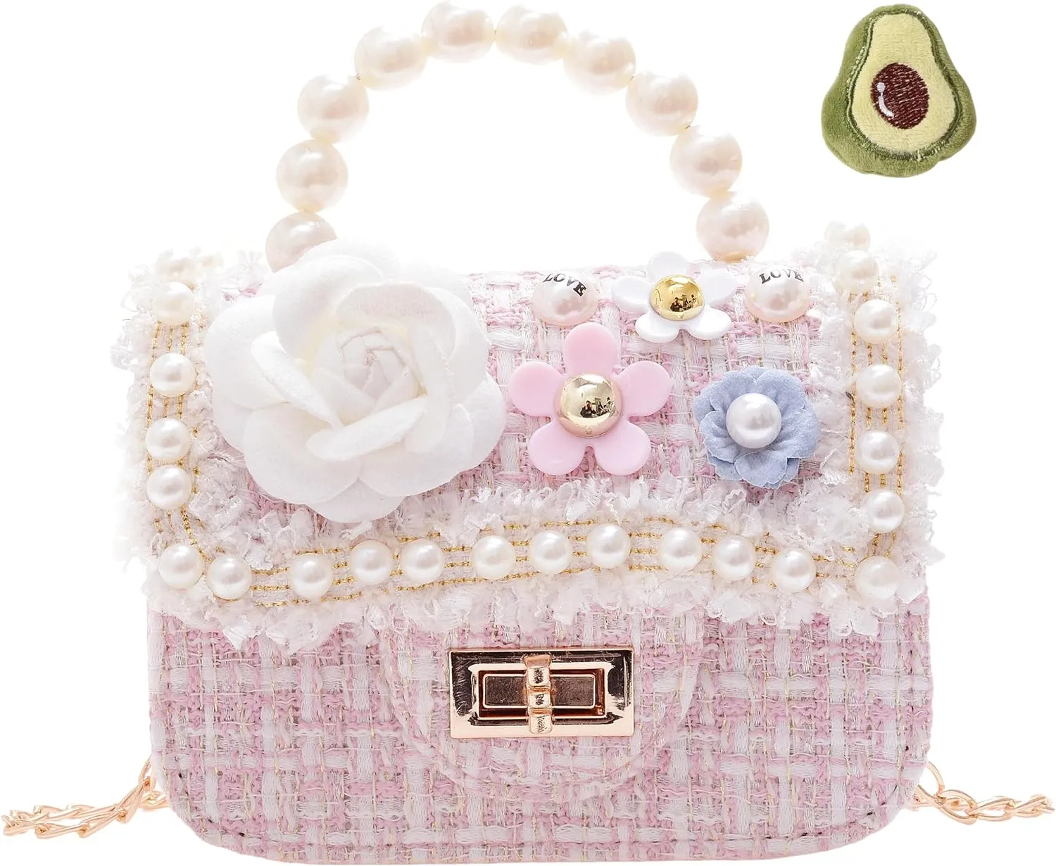 Toddler Kids Purse for Little Girls - Baby & Kid Purse (Flower)