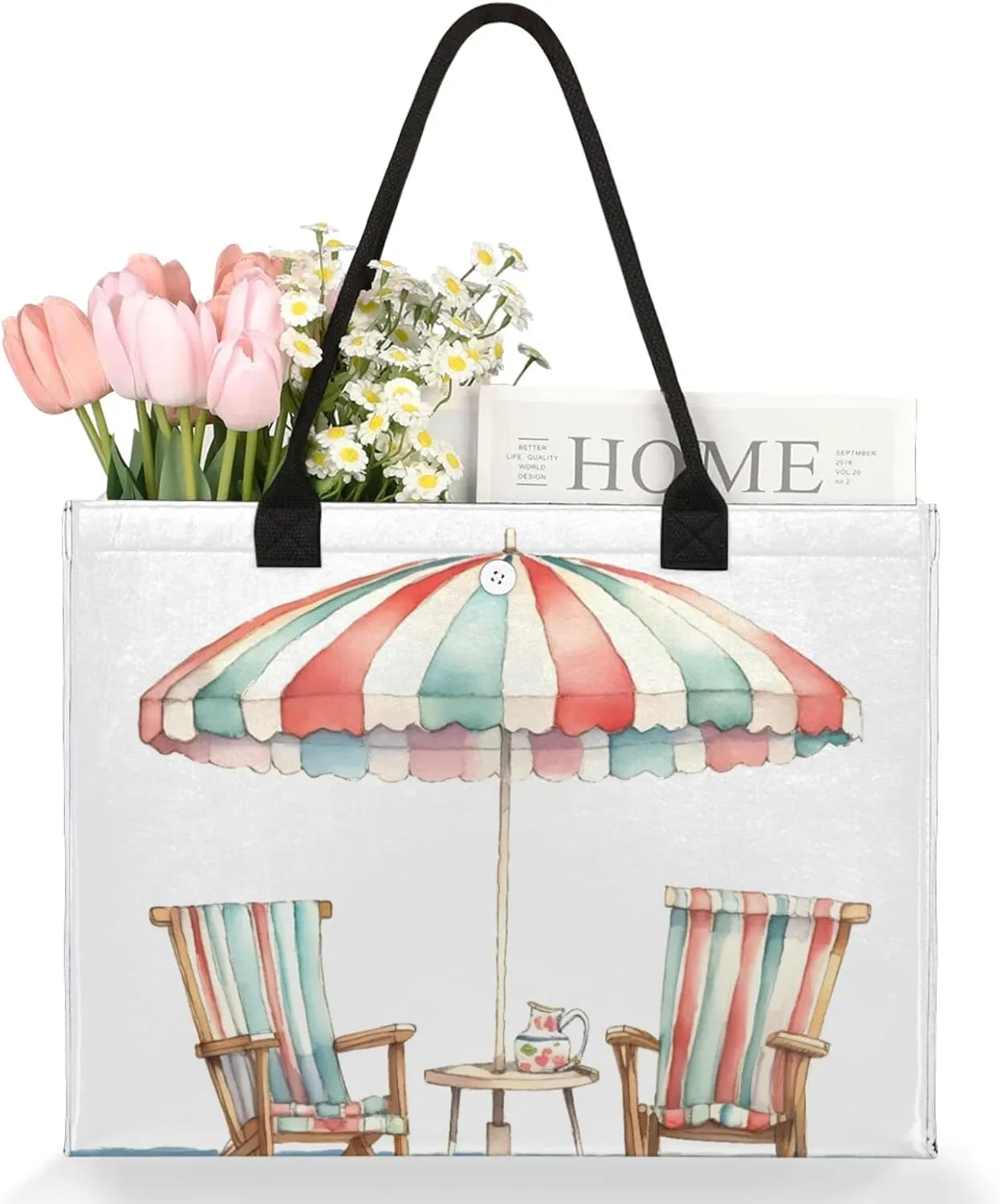 Tote Bag for Women Reusable Canvas Shoulder Bag