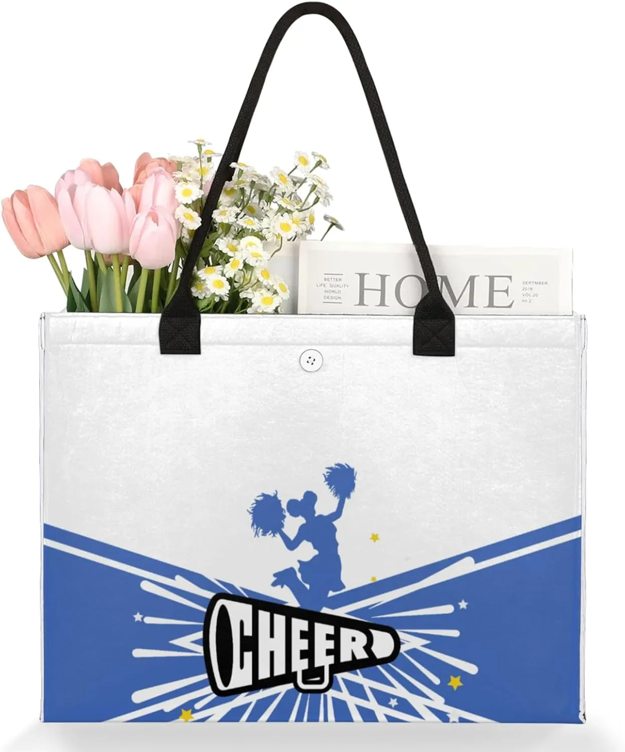 Tote Bag for Women Reusable Canvas Shoulder Bag