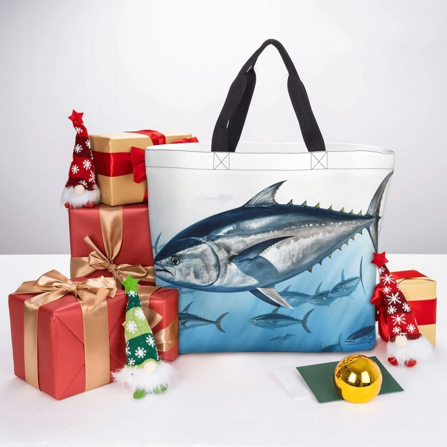 Tote Bag for Women Reusable Grocery Bags Boho Elephant Tote Bag with Inner Pocket Travel Tote for Shopping