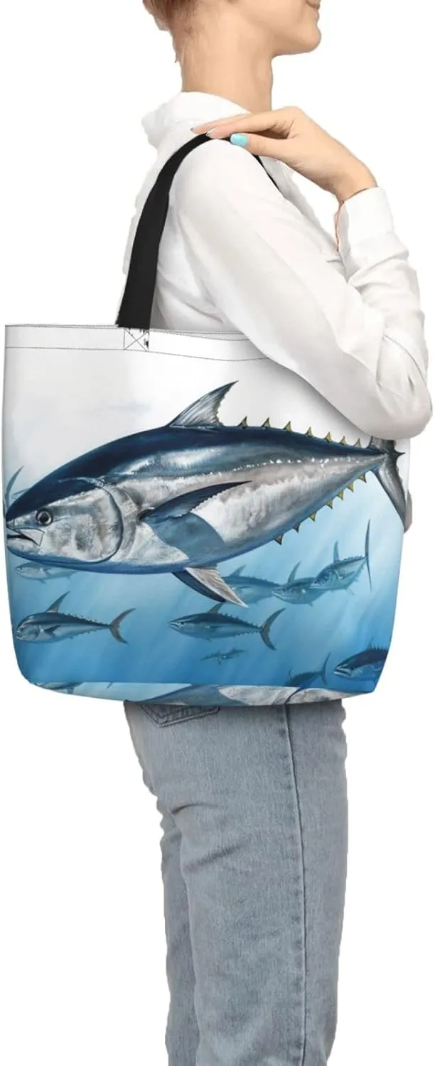 Tote Bag for Women Reusable Grocery Bags Boho Elephant Tote Bag with Inner Pocket Travel Tote for Shopping