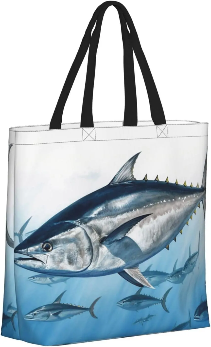 Tote Bag for Women Reusable Grocery Bags Boho Elephant Tote Bag with Inner Pocket Travel Tote for Shopping