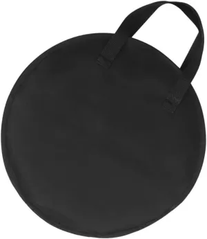 Toyvian 1pc 10-inch Dumb Drum Bag Drum Storage Bag Thickened Dumb Drum Cover Dumb Drum Zipper Bag Dumb Drum Carrier Thickened Sponge Storage Bag Tambourine Bag Oxford Cloth Round Container