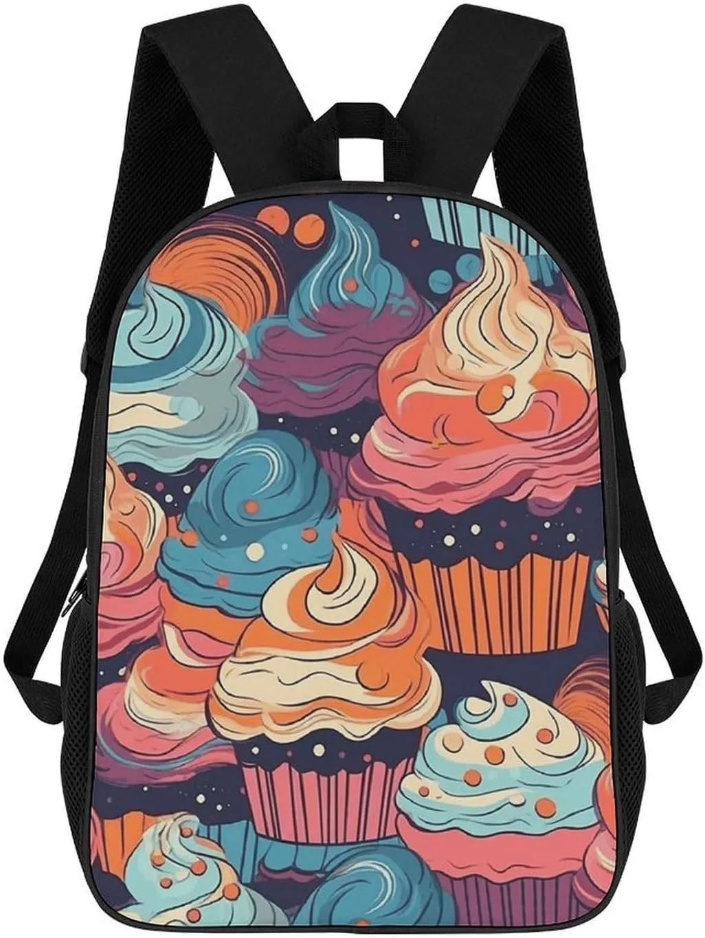 Travel Backpack for Men Laptop Backpack Many Flavors of Cakes Lightweight Casual Daypack for Business