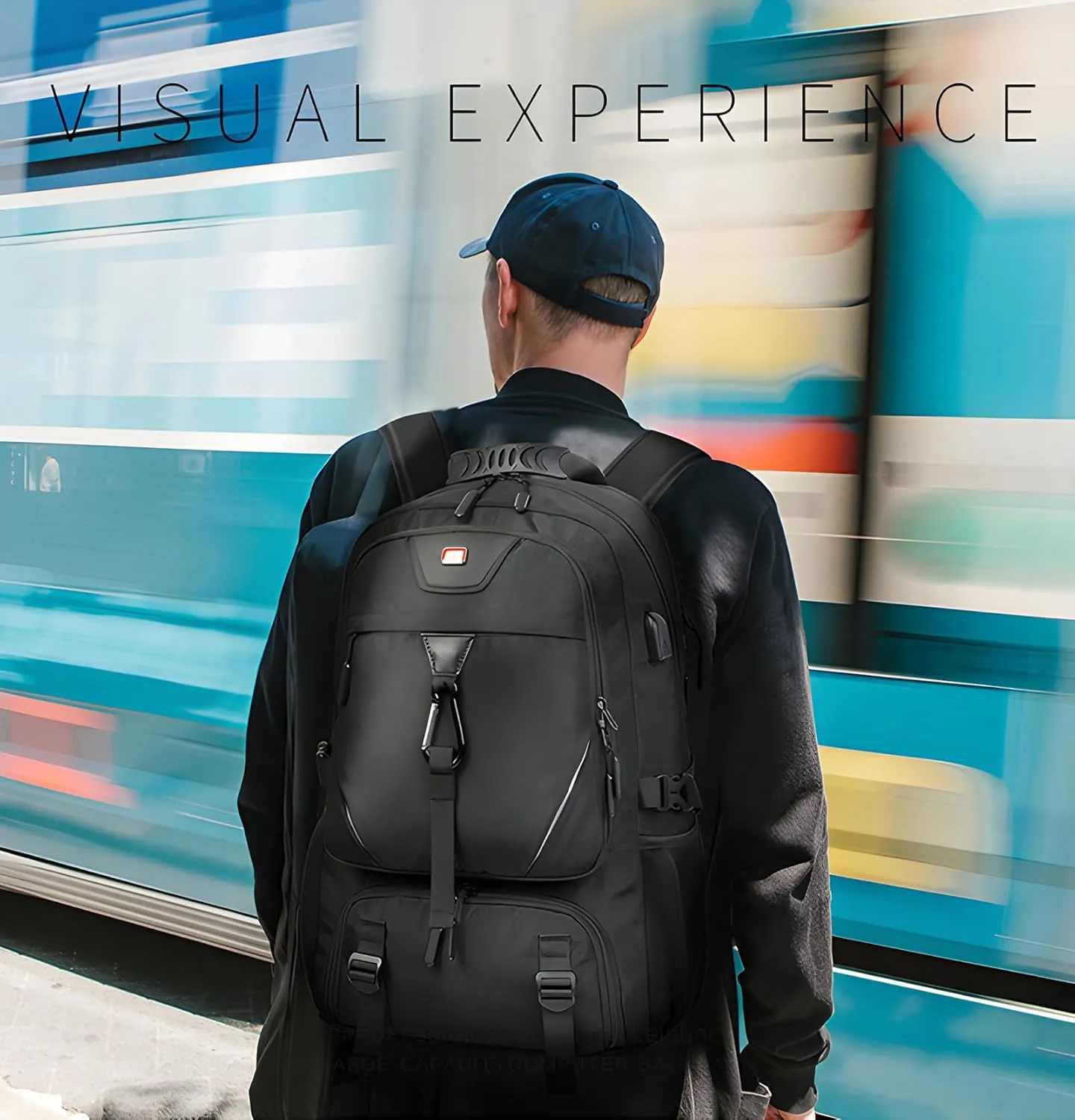 Travel Backpack for Men Women Anti Theft Carry on Backpack with Shoes Compartment & USB Charging Port, Gym Backpack Laptop Backpack for 17 Inch Laptop