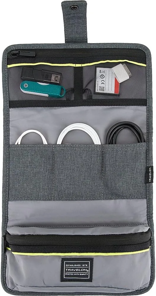 Travelon Urban Deluxe Tech Organizer - Black