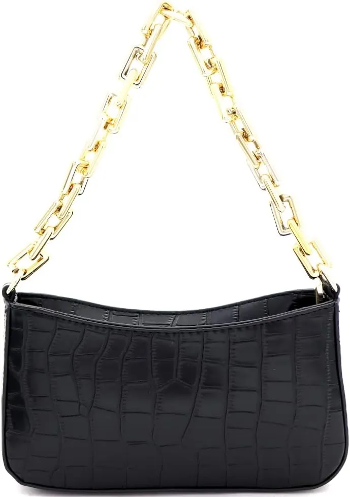 Trendeology Retro Vintage Small Casual Party Clutch Purse Shoulder Bag Crossbody