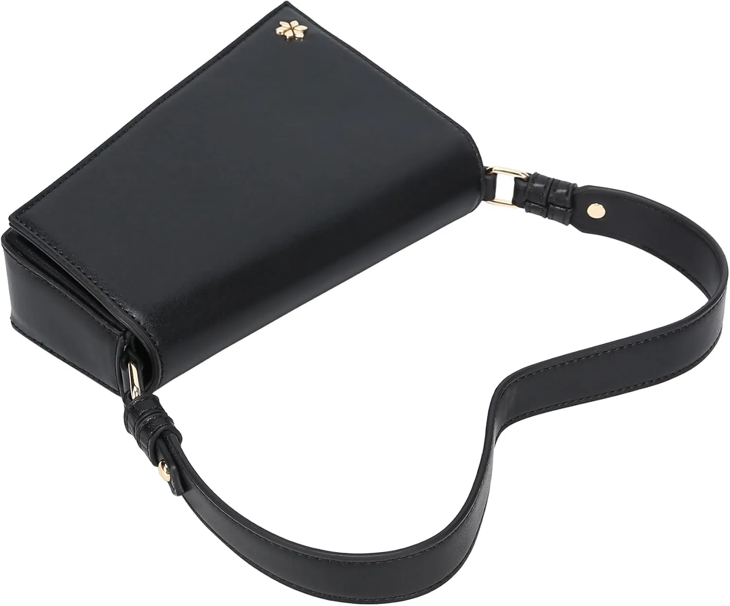 Triangular Geometric Under Arm Hobo Bag - PU Vegan leather