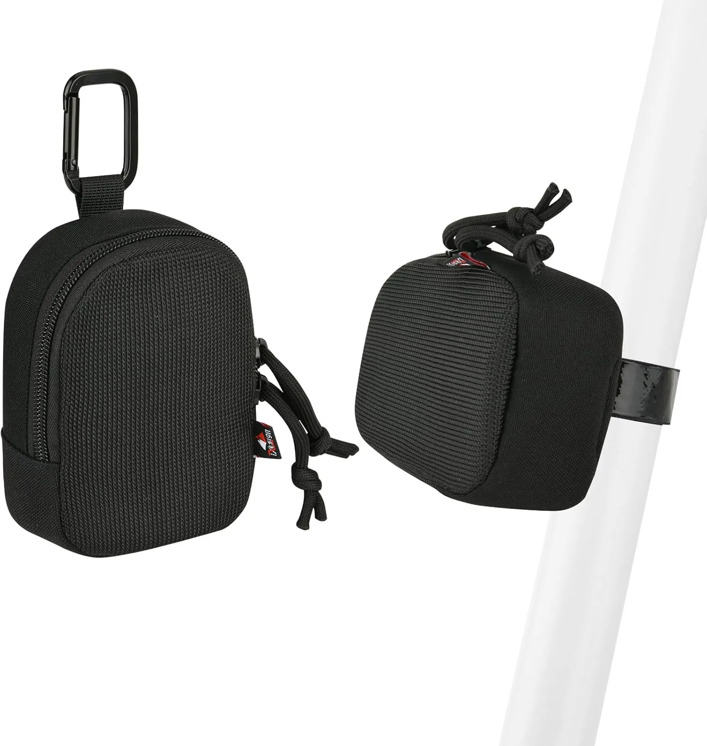 TXEsign Travel Carrying Case for Anker Soundcore Select 4 Go Speaker, Portable Speaker Mount Speaker Storage Bag Mesh Speaker Cover with Hook and Loop Strap for Bike UTV Golf Cart