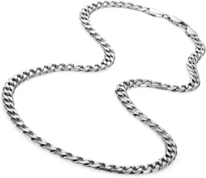 Urban Jewelry Classic Mens Necklace 316L Stainless Steel Silver Chain Color 18",21",23" (10mm) (21 Inches)