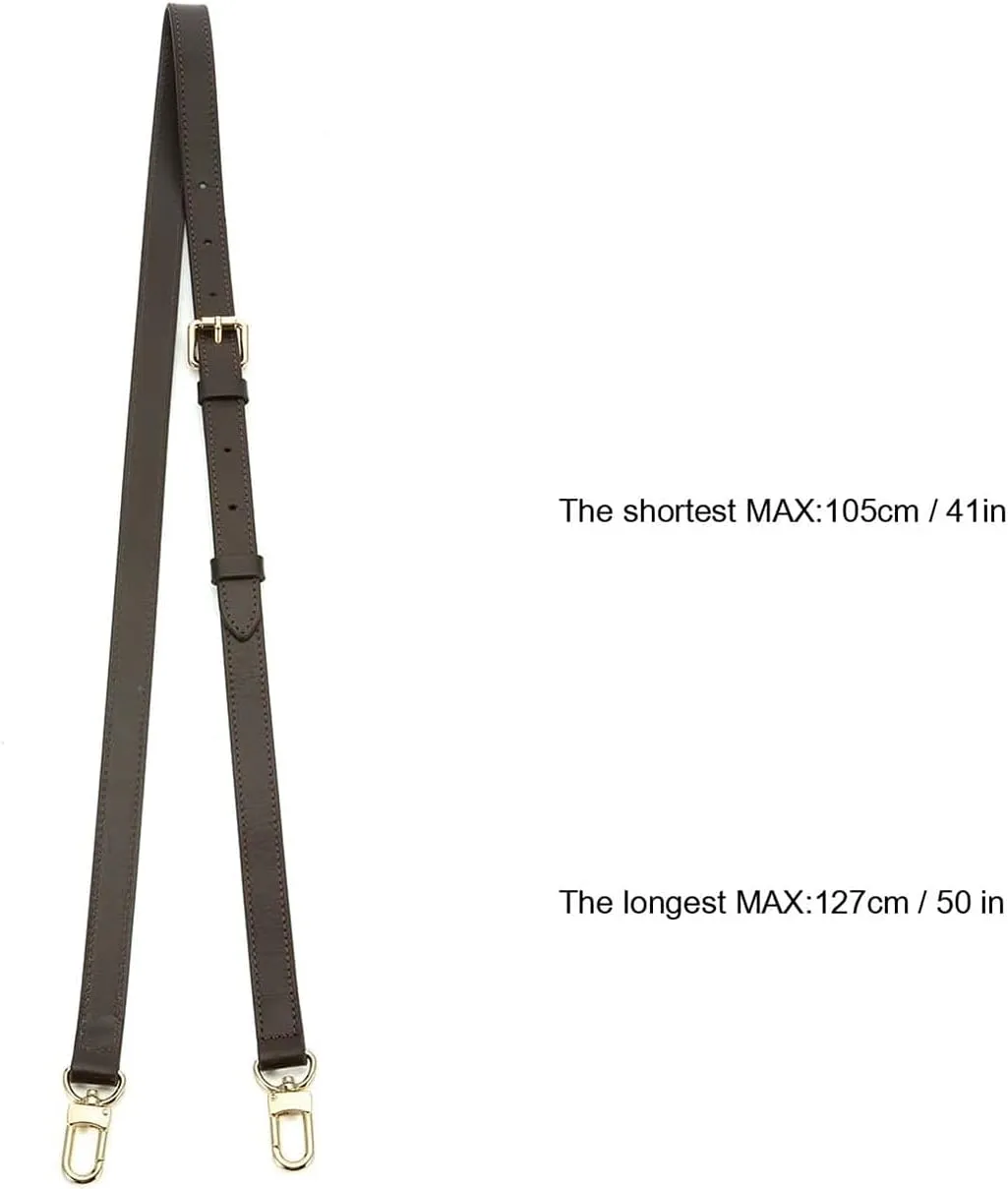 Vachetta Leather Cross Body Strap Medium Size Strap DIY Strap for Speedy 25 30 35 Shoulder Bag