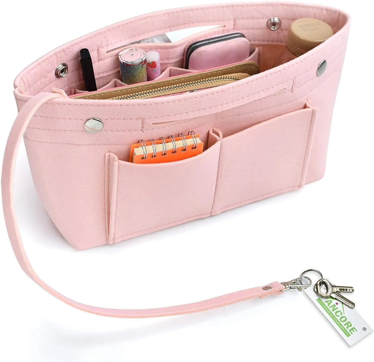 VANCORE Felt Insert Handbag Organizer Travel Purse Bag Organiser