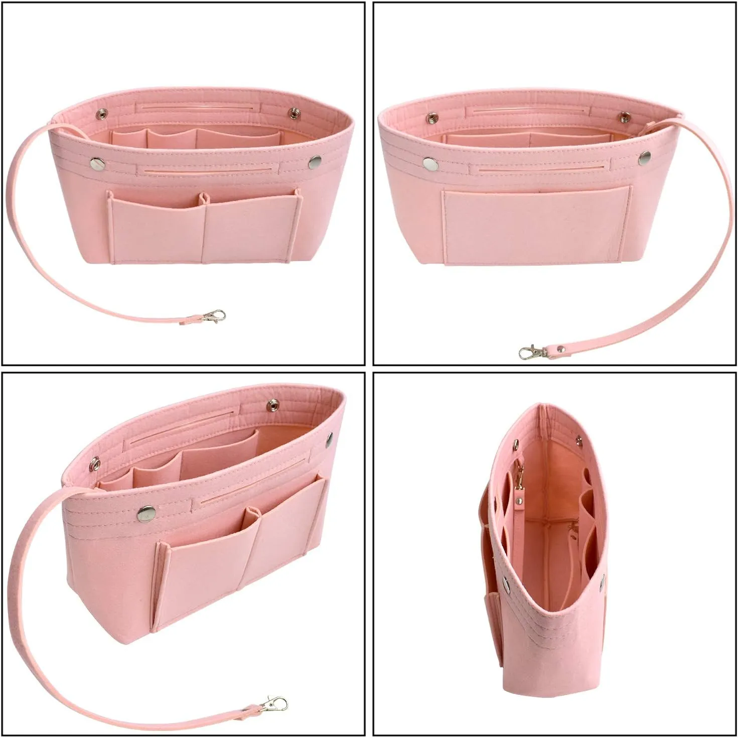 VANCORE Felt Insert Handbag Organizer Travel Purse Bag Organiser