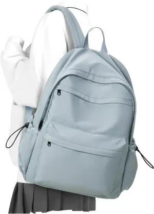 VECAVE School Backpack College High School Bags backpack for Boys Girls Teens Waterproof Bookbag Casual Lightweight Travel Rucksack Daypack Backpacks for Men Women Blue