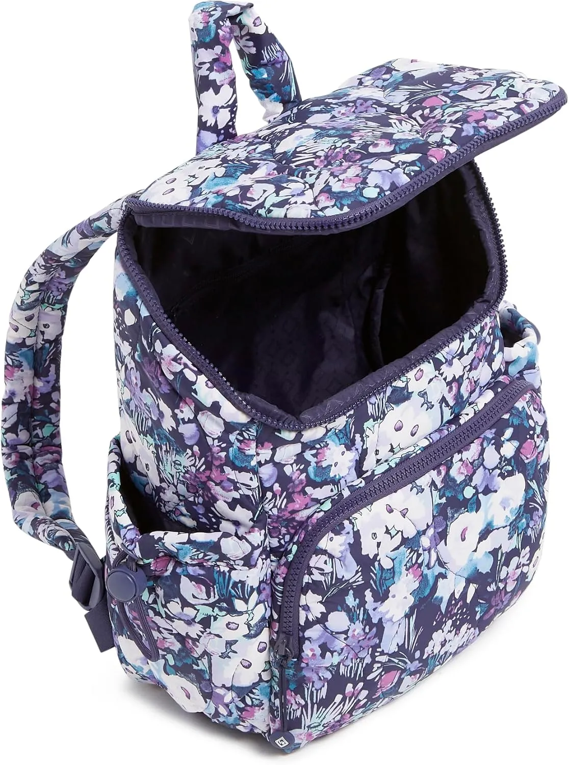 Vera Bradley Featherweight Backpack, Artist's Garden Purple
