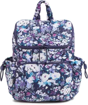 Vera Bradley Featherweight Backpack, Artist's Garden Purple