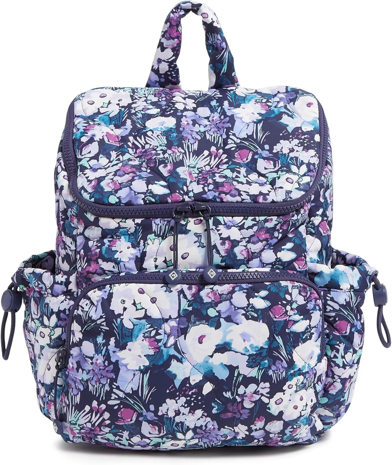 Vera Bradley Featherweight Backpack, Artist's Garden Purple
